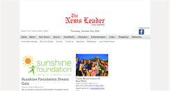 Desktop Screenshot of fourcornersnewsleader.com